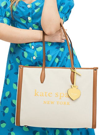 Kate Spade New York Market Canvas Large Tote