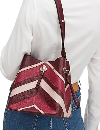 Kate Spade New York Marti Small Chevron Bucket Bag