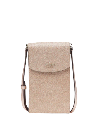 Kate Spade New York Tinsel North South Flap Phone Crossbody