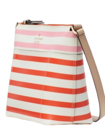 Kate Spade New York Patrice Tropical Stripe Crossbody