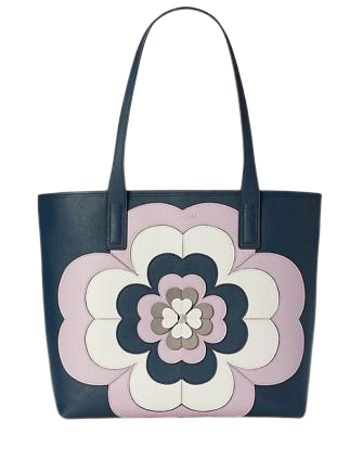Kate Spade New York Reiley Spade Flower Applique Large Tote