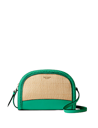Kate Spade New York Reiley Straw Dome Crossbody