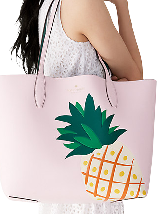 Kate Spade New York Reversible Pineapple Tote