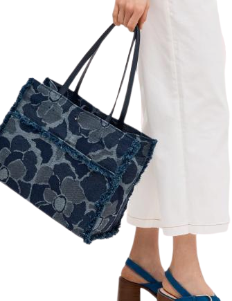 Kate Spade New York Sam Denim Large Pocket Tote
