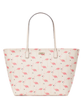 Kate Spade New York Shore Street Festive Flamingos Margareta Tote