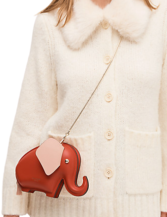 Kate Spade New York Tiny Elephant Crossbody