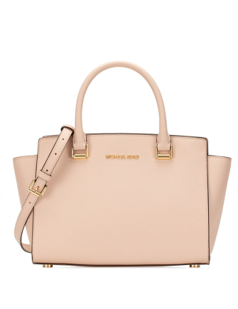 Michael Michael Kors Medium Selma Saffiano Zip Satchel