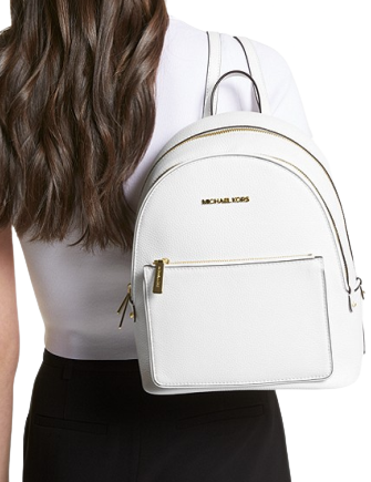 Michael Michael Kors Adina Medium Pebbled Leather Backpack