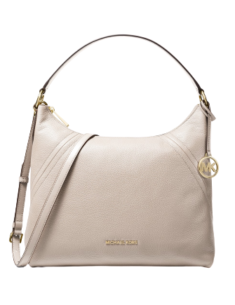 Michael Michael Kors Aria Pebble Leather Shoulder Bag