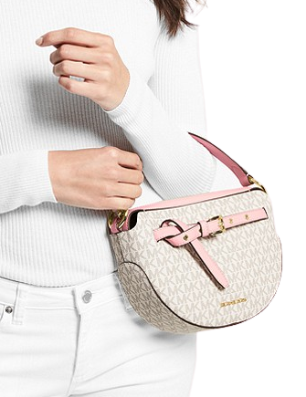 Michael Michael Kors Emilia Medium Logo Shoulder Bag