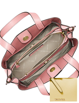 Michael Michael Kors Emilia Small Pebbled Leather Satchel