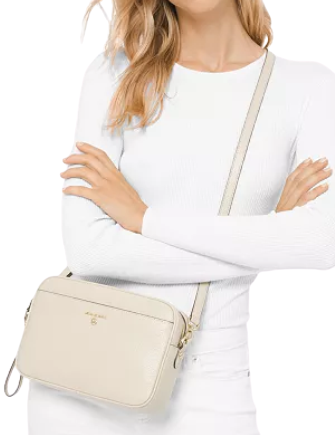 Michael Michael Kors Jet Set Charm East West Leather Camera Crossbody