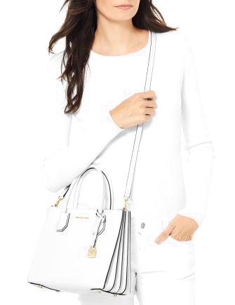 Michael Michael Kors Mercer Small Leather Accordion Tote