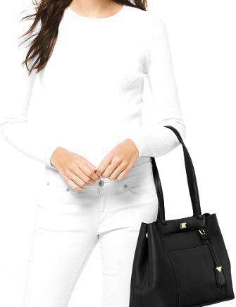 Michael Michael Kors Meredith East West Bonded Shoulder Bag