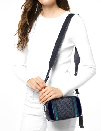 Michael Michael Kors Signature Tricolor Camera Bag