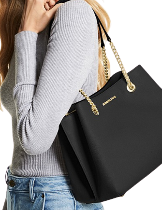 Michael Michael Kors Teagan Large Pebbled Leather Shoulder Bag